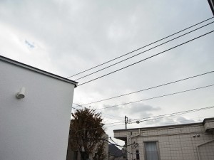大田区東馬込　戸建て　3階バルコニー眺望